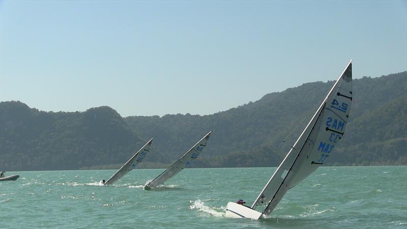 11th KFC Langkawi International Regatta Perdana day 3 photo copyright Icarus Sailing Media taken at Kedah Sailing Association and featuring the 2.4m class