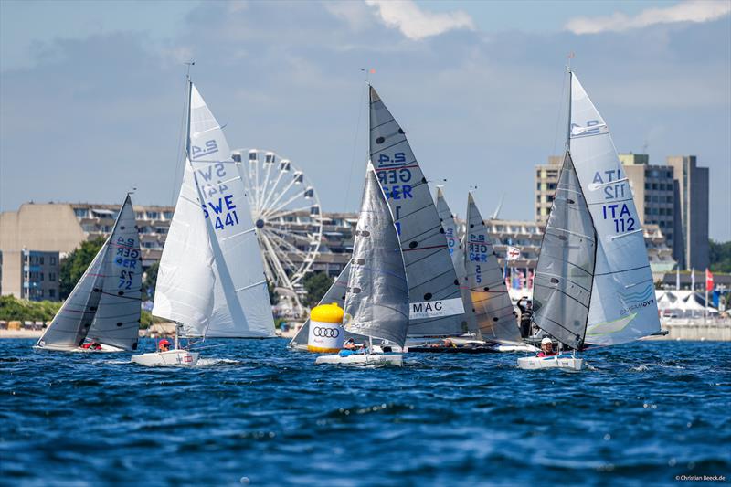 Also inclusive sailing like the former paralympic 2.4 metres close to shore with live broadcast on kieler-woche.tv makes Kiel Week's bonus photo copyright ChristianBeeck.de / Kieler Woche taken at Kieler Yacht Club and featuring the 2.4m class