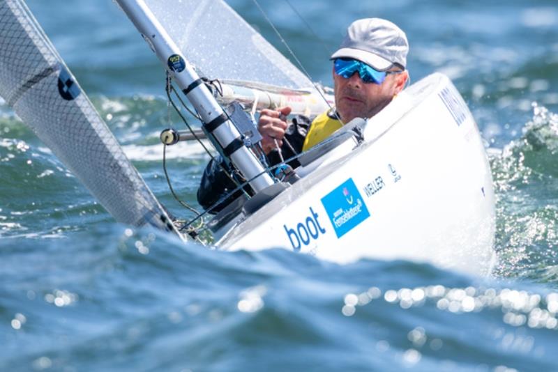 2.4mR sailor Heiko Kröger celebrated his 15th victory at Kieler Woche with a confident series - photo © Christian Beeck / Kieler Woche