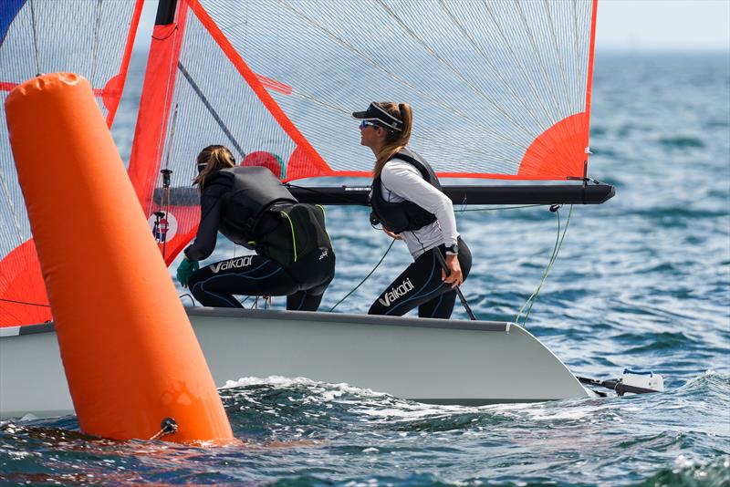 29er on day 2 of Sail Melbourne 2022 photo copyright Beau Outteridge taken at Royal Brighton Yacht Club and featuring the 29er class