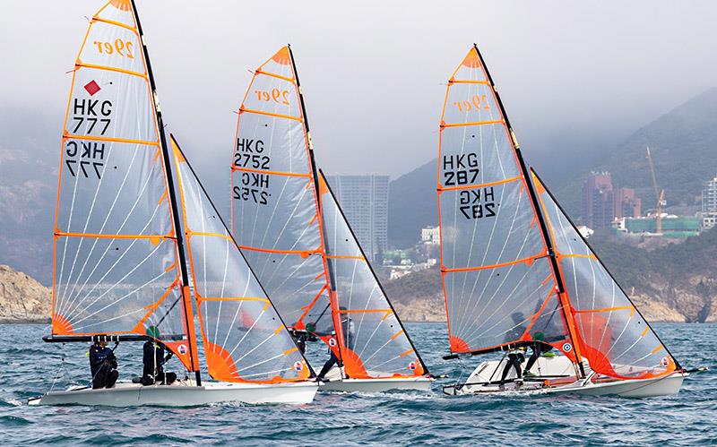 Sun Hung Kai & Co. Hong Kong Race Week 2024 photo copyright RHKYC/ Guy Nowell taken at Royal Hong Kong Yacht Club and featuring the 29er class