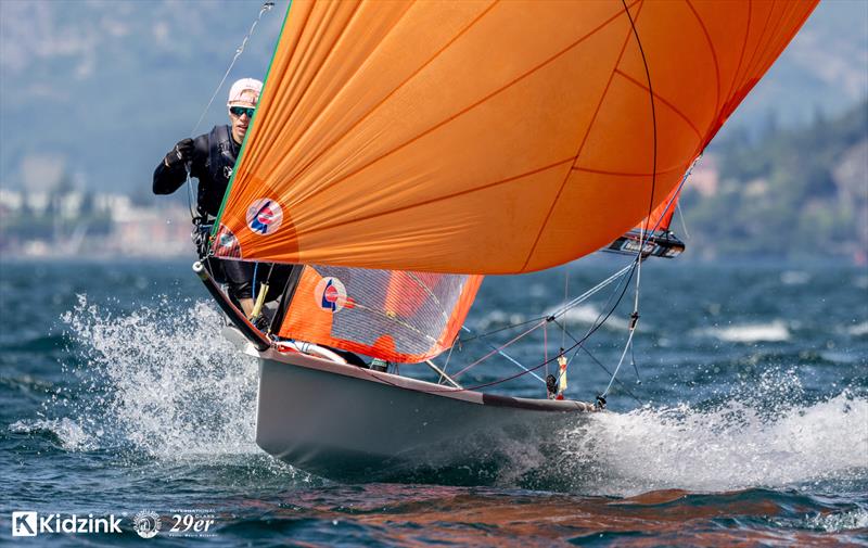 2025 29er European Championship at Fraglia Vela Riva Day 3 - photo © Mauro Melandri / Zerogradinord