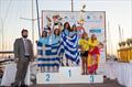 420 U17 Ladies Medallists at the 420 Open European Championships in Athens © Nikos Alevromytis / AleN