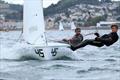 Harry George and Ralph Cawthorne during the 420 Autumn Championships at Torbay © Jon Cawthorne