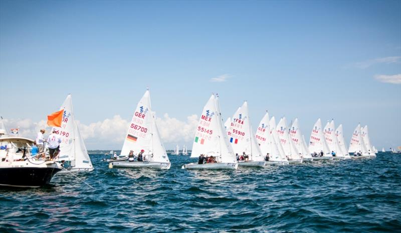 Race start on day 5 photo copyright Cate Brown / 420 Class taken at  and featuring the 420 class