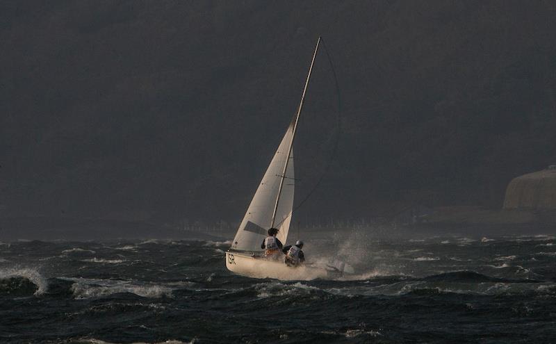 Wild winds for the sail home on day 8 of the Rio 2016 Olympic Sailing Competition - photo © Sailing Energy / World Sailing