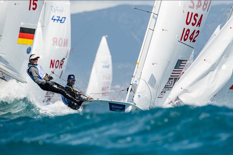 2024 Trofeo Princesa Sofía - Day 1 photo copyright Lexi Pline / US Sailing Team taken at  and featuring the 470 class