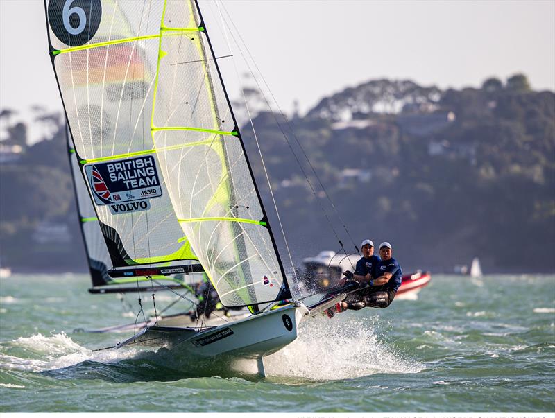 Day 1, 49er World Championships presented by Hyundai - December 3, 2019, Auckland NZ - photo © Jesus Renedo / Sailing Energy