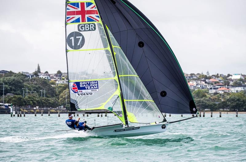 Jack Hawkins and Chris Thomas - 49er, 49erFX and Nacra 17 World Championships day 1 - photo © Jesus Renedo / Sailing Energy