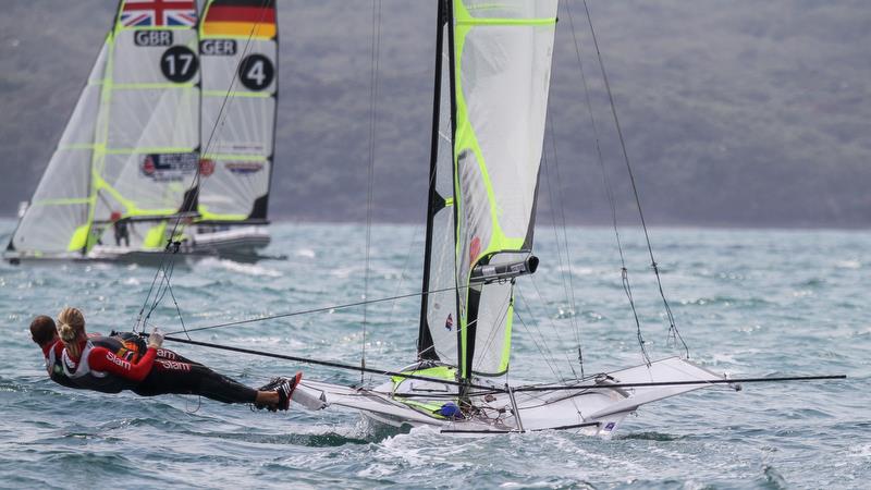 - 49er Worlds, - Day 5 - Auckland , December 3-8, 2019 photo copyright Richard Gladwell / Sail-World.com taken at Royal Akarana Yacht Club and featuring the 49er class