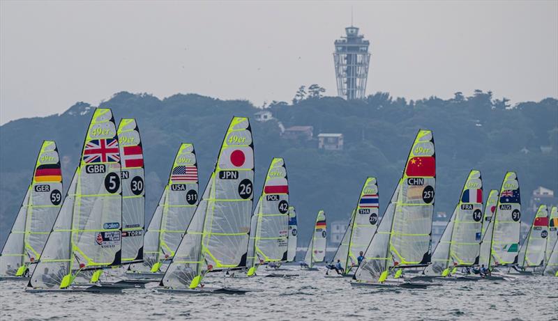 Enoshima Island photo copyright Sailing Energ taken at  and featuring the 49er class
