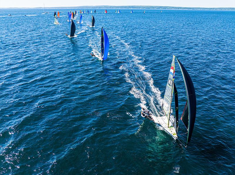 49er, 49erFX and Nacra 17 World Championships in Nova Scotia, Canada Day 2 - photo © Sailing Energy