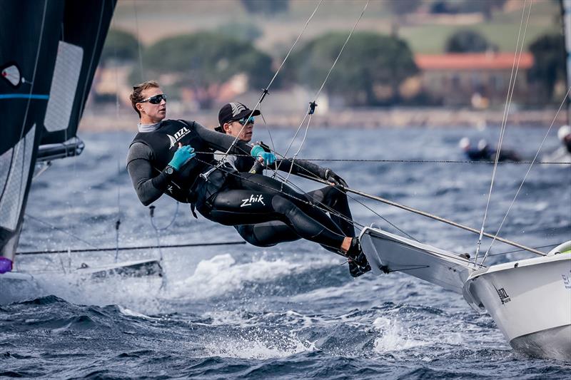 Jo Aleh/Molly Meech - NZL Sailing Team - Day 1 - 53rd Semaine Olympique Francais, Hyeres - April 2022 - photo © Sailing Energy / World Sailing