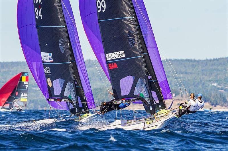 49er, 49erFX and Nacra 17 World Championships in Nova Scotia, Canada Day 2 - photo © Sailing Energy