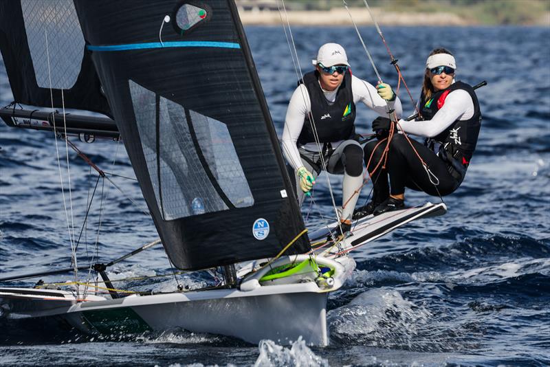 Harding & Wilmot - 49er, 49erFX and Nacra 17 World Championships - photo © Sailing Energy