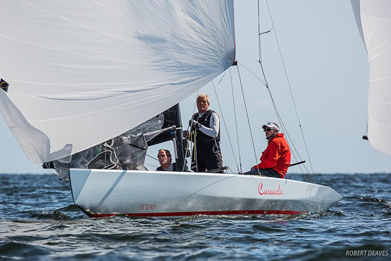 Caracole - Day 1 - 2019 5.5 Metre Worlds in Helsinki photo copyright Robert Deaves taken at  and featuring the 5.5m class