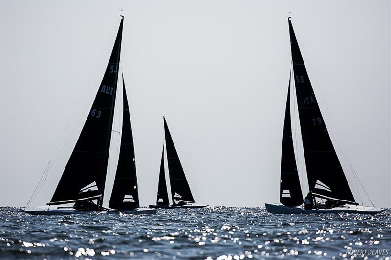 Race 1 - Day 1 - 2019 5.5 Metre Worlds in Helsinki photo copyright Robert Deaves taken at  and featuring the 5.5m class