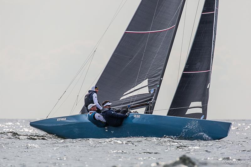 New Moon - 5.5 Metre World Championship 2019 in Helsinki - Day 5 photo copyright Robert Deaves taken at Neyland Yacht Club and featuring the 5.5m class