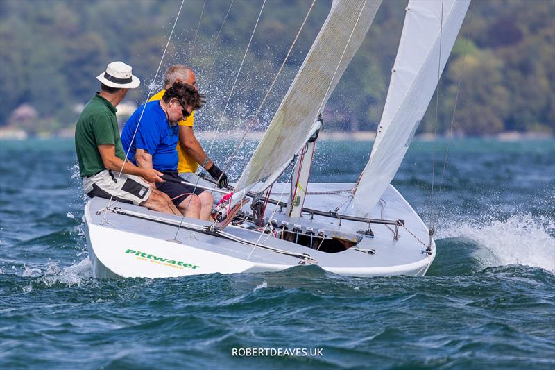 5.5 Metre German Open Day 2 - Pittwater - photo © Robert Deaves / www.robertdeaves.uk