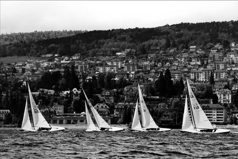 Robin's Aisher's Yeoman VII (K 10) in Neuchatel photo copyright Robert Deaves taken at  and featuring the 5.5m class