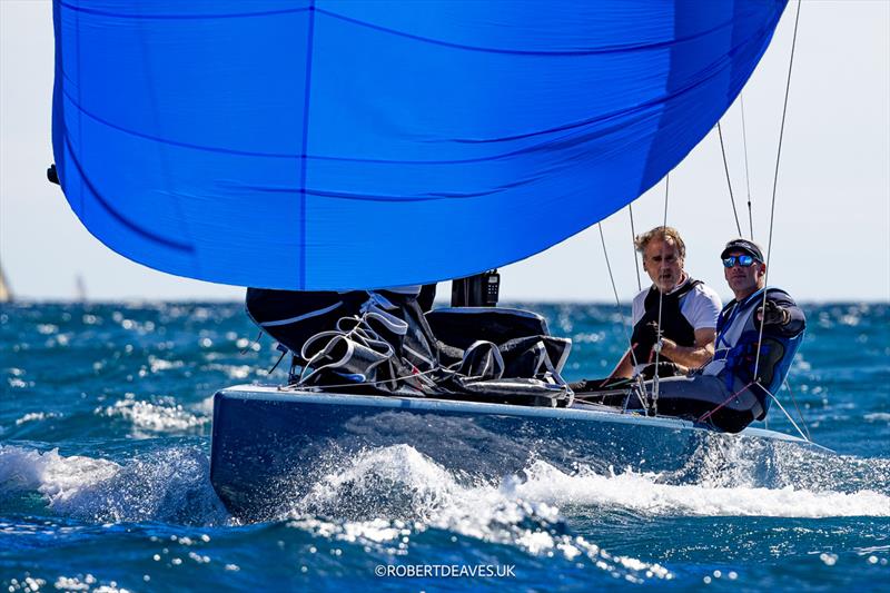 New Moon on Day 1 - 2025 5.5 Metre French Open - photo © Robert Deaves / www.robertdeaves.uk