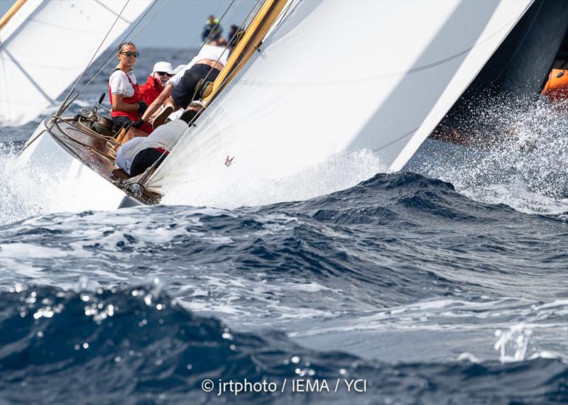 8 Metre World Championship in Genoa Day 4 photo copyright jrtphoto / IEMA / YCI taken at Yacht Club Italiano and featuring the 8m class