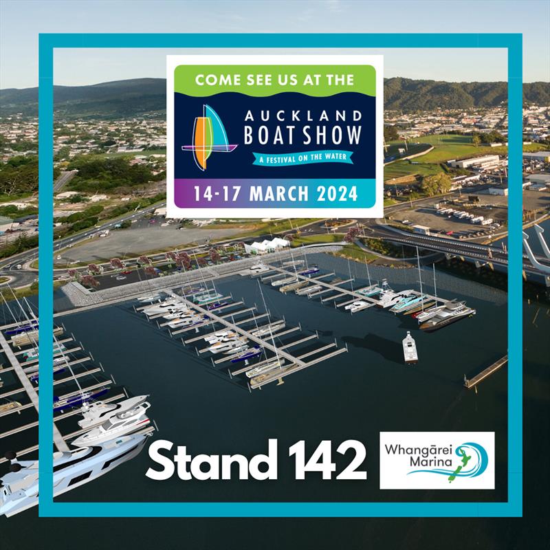 Whangarei Marina is on Stand 142 at the Auckland Boat Show - starting Thursday - photo © Whangarei Marina