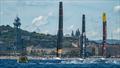 Luna Rossa, INEOS Britannia. and Emirates New Zealand - AC40 - Barcelona - September 1, 2023
