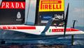 Luna Rossa Prada Pirelli -  America's Cup Practice - AC40 - Day 2 - Barcelona - September 1, 2023