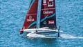 Emirates Team New Zealand sailing off Auckland's North Shore - October 17, 2025