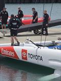 Emirates Team New Zealand complete with LIDAR - AC40 - October 29, 2025