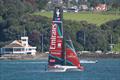 Emirates Team NZ - AC40 returns - two boat training - Auckland - November 20, 2025