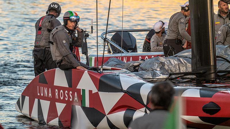 Jimmy Spithill - Luna Rossa Prada Pirelli - LEQ12 - October 29, 2022 - Gulf of Cagliari - photo © Ivo Rovira / America'sCup
