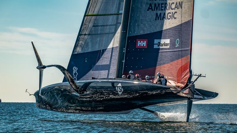 American Magic - AC75  - 1 November, 2022 - Pensacola, Fl photo copyright Paul Todd/America's Cup taken at New York Yacht Club and featuring the AC40 class
