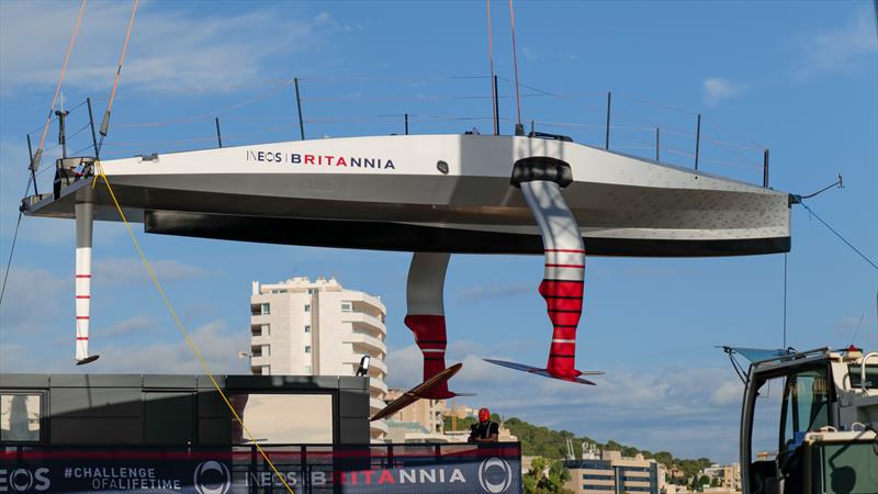 INEOS Britannia -  LEQ12 - November 18, 2022 - Majorca - photo © Ugo Fonolla / America's Cup