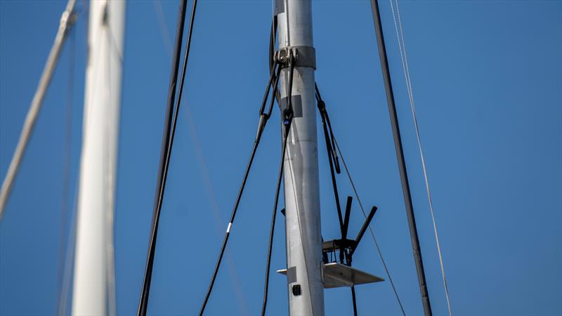 INEOS Britannia - Instrumentation Pole - November 27, 2022 - Mallorca photo copyright Ugo Fonolla / America's Cup taken at Royal Yacht Squadron and featuring the AC40 class