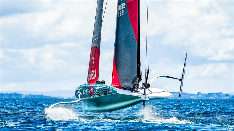 Emirates Team New Zealand -   AC40-OD - December 20, 2022 - Waitemata Harbour - photo © Adam Mustill / America's Cup