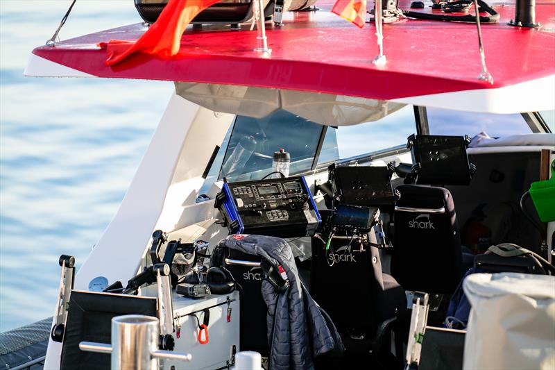 Test set-up - INEOS Britannia  -   LEQ12 - January 12, 2023 - Badia de Palma - Mallorca photo copyright Ugo Fonolla / America's Cup taken at Royal Yacht Squadron and featuring the AC40 class