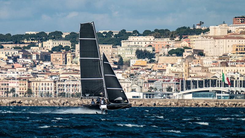 Luna Rossa Prada Pirelli -  69F - January 30, 2023 - Cagliari photo copyright Ivo Rovira / America'sCup taken at Circolo della Vela Sicilia and featuring the AC40 class