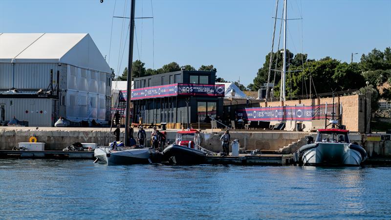 INEOS Britannia  -   LEQ12 - January 31, 2023 - Badia de Palma - Mallorca - photo © Ugo Fonolla / America's Cup