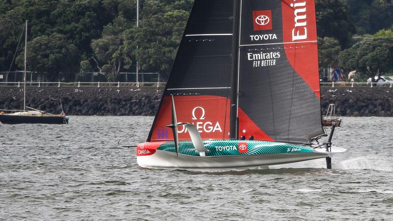 Emirates Team NZ's  AC40 OD - February 2, 2023 - photo © Richard Gladwell - Sail-World.com / nz