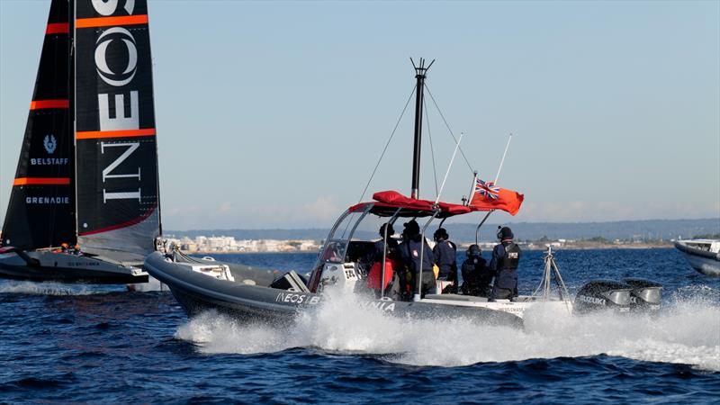 INEOS Britannia - LEQ12 - February 2, 2023 - Badia de Palma - Mallorca - photo © Ugo Fonolla / America's Cup