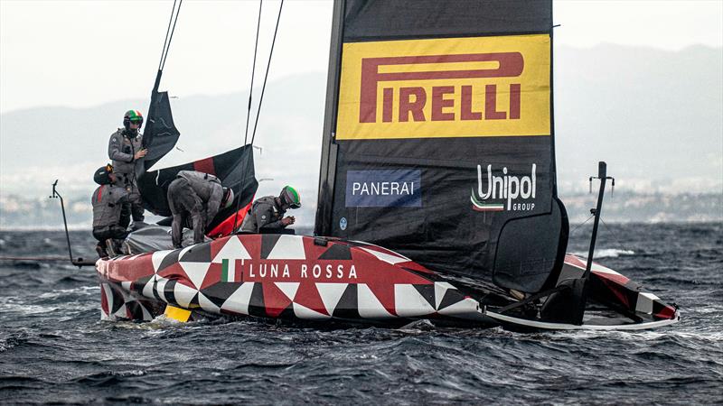 Luna Rossa Prada Pirelli -  LEQ12 - February 4, 2023 - Cagliari - photo © Ivo Rovira / America'sCup