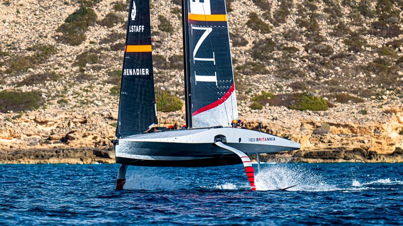 INEOS Britannia  -   LEQ12 - February 7, 2023 - Badia de Palma - Mallorca - photo © Ugo Fonolla / Volvo Ocean Race