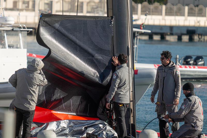 Luna Rossa Prada Pirelli -  LEQ12 - February 9, 2023 - Cagliari - photo © Ivo Rovira / America'sCup