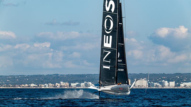 INEOS Britannia - AC40 - Day 4 -  Day 28, February 15, 2023 photo copyright Ugo Fonolla / America's Cup taken at Royal Yacht Squadron and featuring the AC40 class