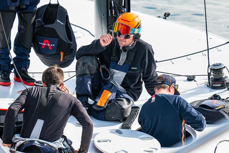 INEOS Britannia - AC40 - Day 2 -  Day 26, February 15, 2023 photo copyright Ugo Fonolla / America's Cup taken at Royal Yacht Squadron and featuring the AC40 class