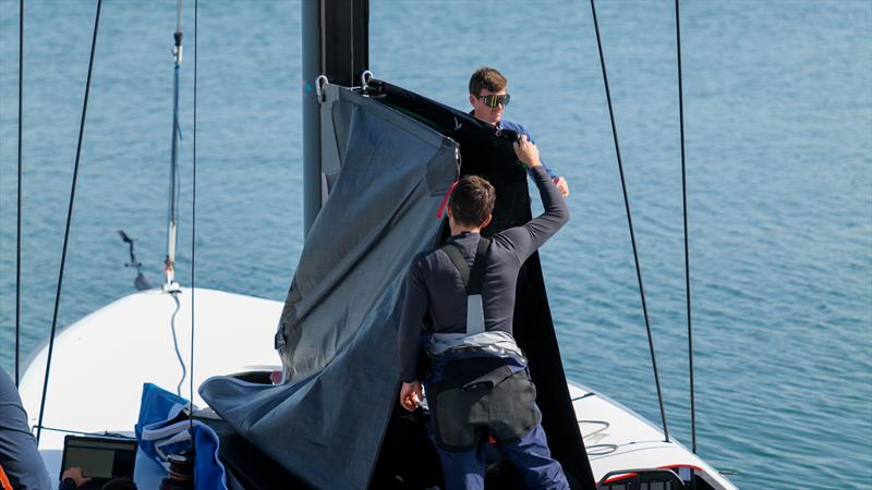 INEOS Britannia - AC40 - Day 5 - February 20, 2023 - photo © Ugo Fonolla / America's Cup