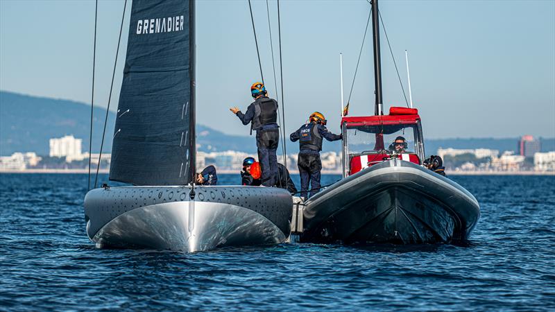 INEOS Britannia - AC40 - Day 5 - February 20, 2023 - photo © Ugo Fonolla / America's Cup