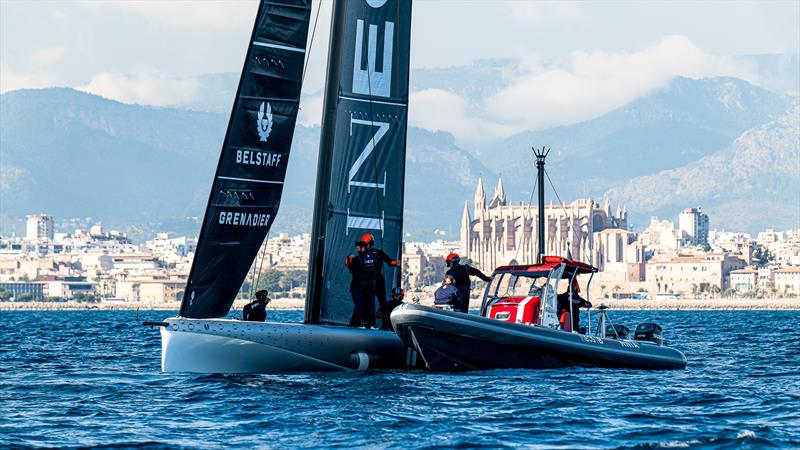 Athena AC40-2 - INEOS Britannia - AC40 - Day 4 -  February 17, 2023 - photo © Ugo Fonolla / America's Cup